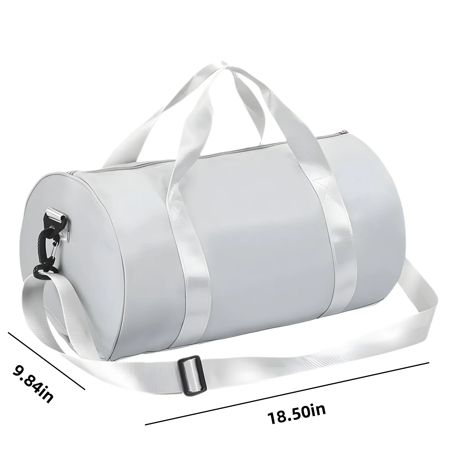 Wholesale Women Gym Duffel Bag with Shoe Pocket 2
