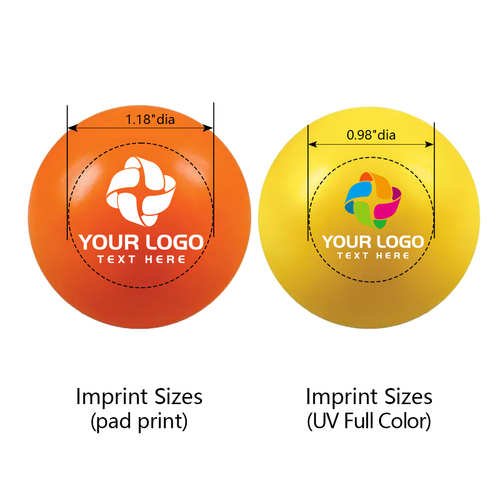 Promotional Solid Color Round Stress Ball 8