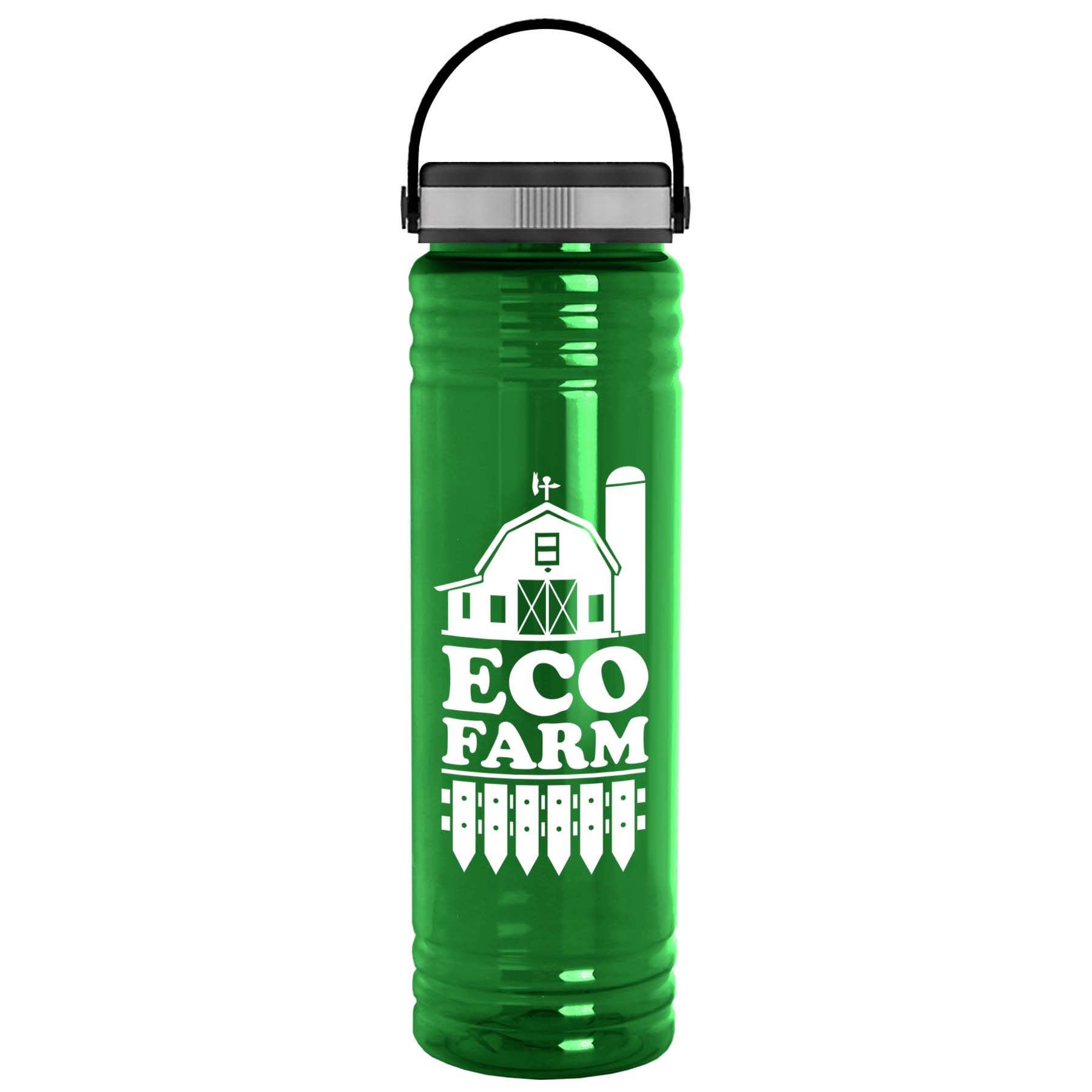 24 oz. Slim Fit UpCycle RPET Bottles with EZ Grip 7