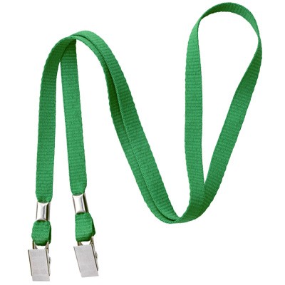 3/8" Double Ended Stock Lanyard w/ two Bulldog Clips 6