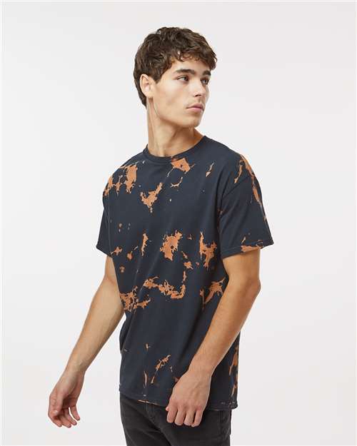 Unisex Bleach Out Dyed T-Shirt - 1385 36