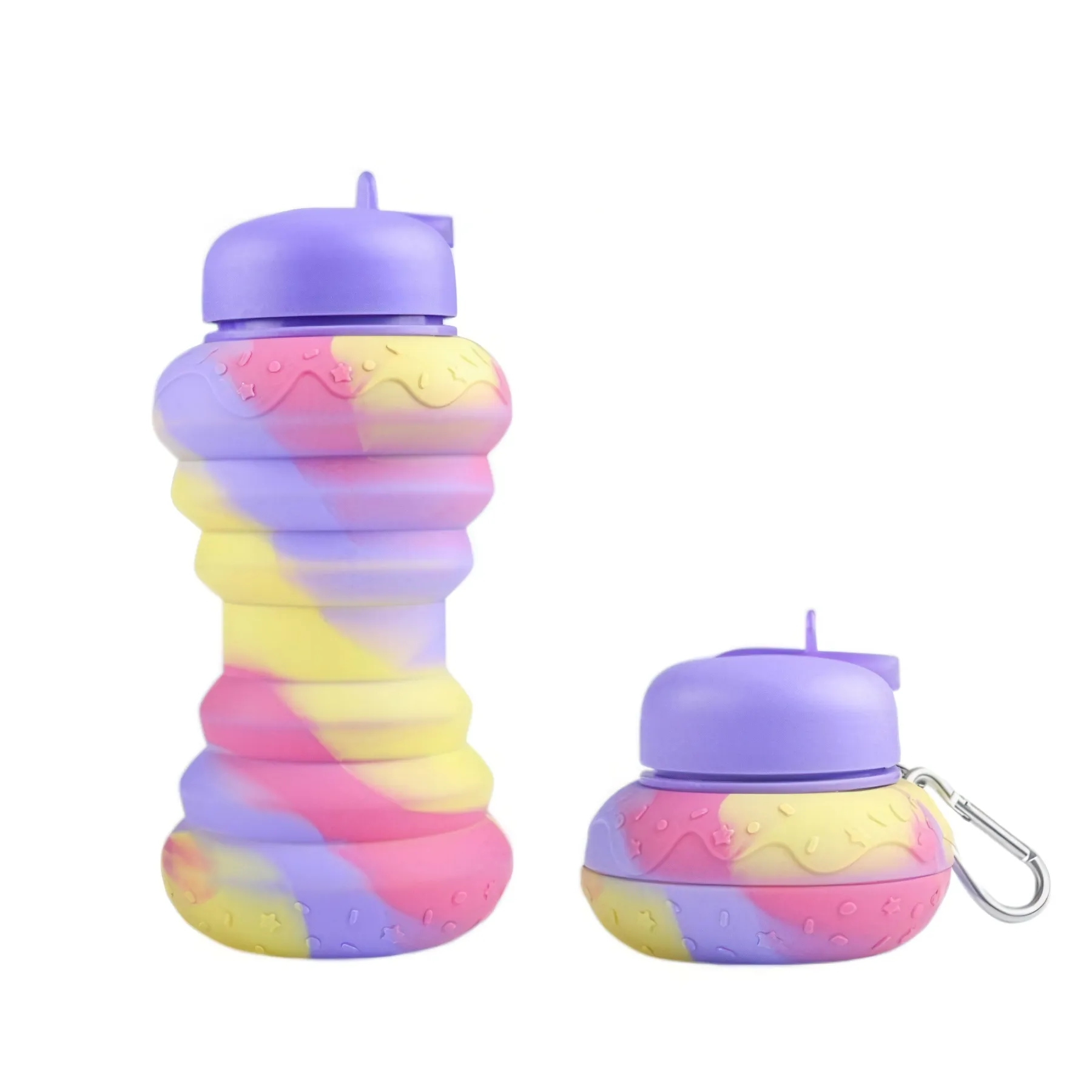 Collapsible Doughnut Shape Silicone Cup 4