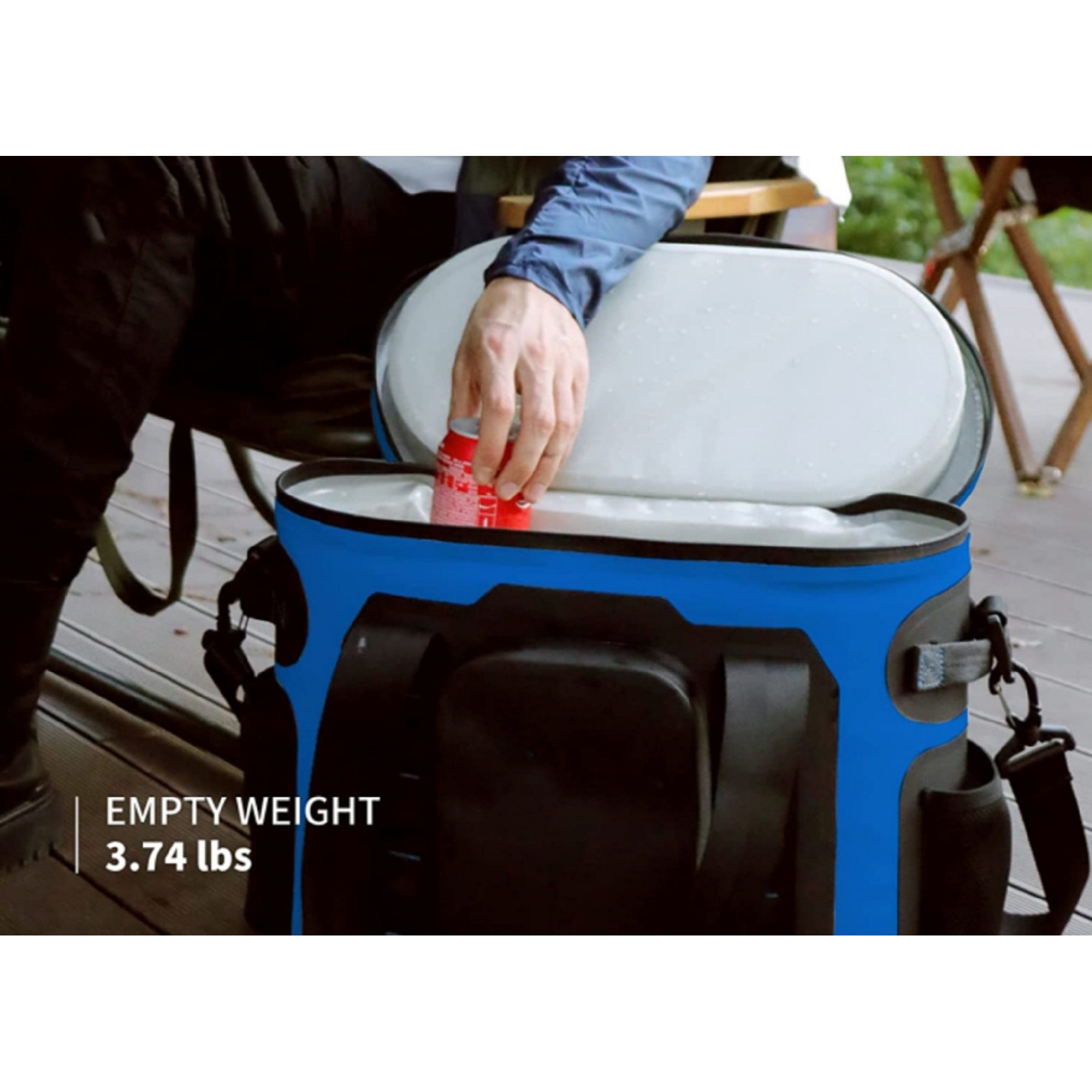 Insulated Cooler Bag Waterproof Soft Cooler 20 Can 2