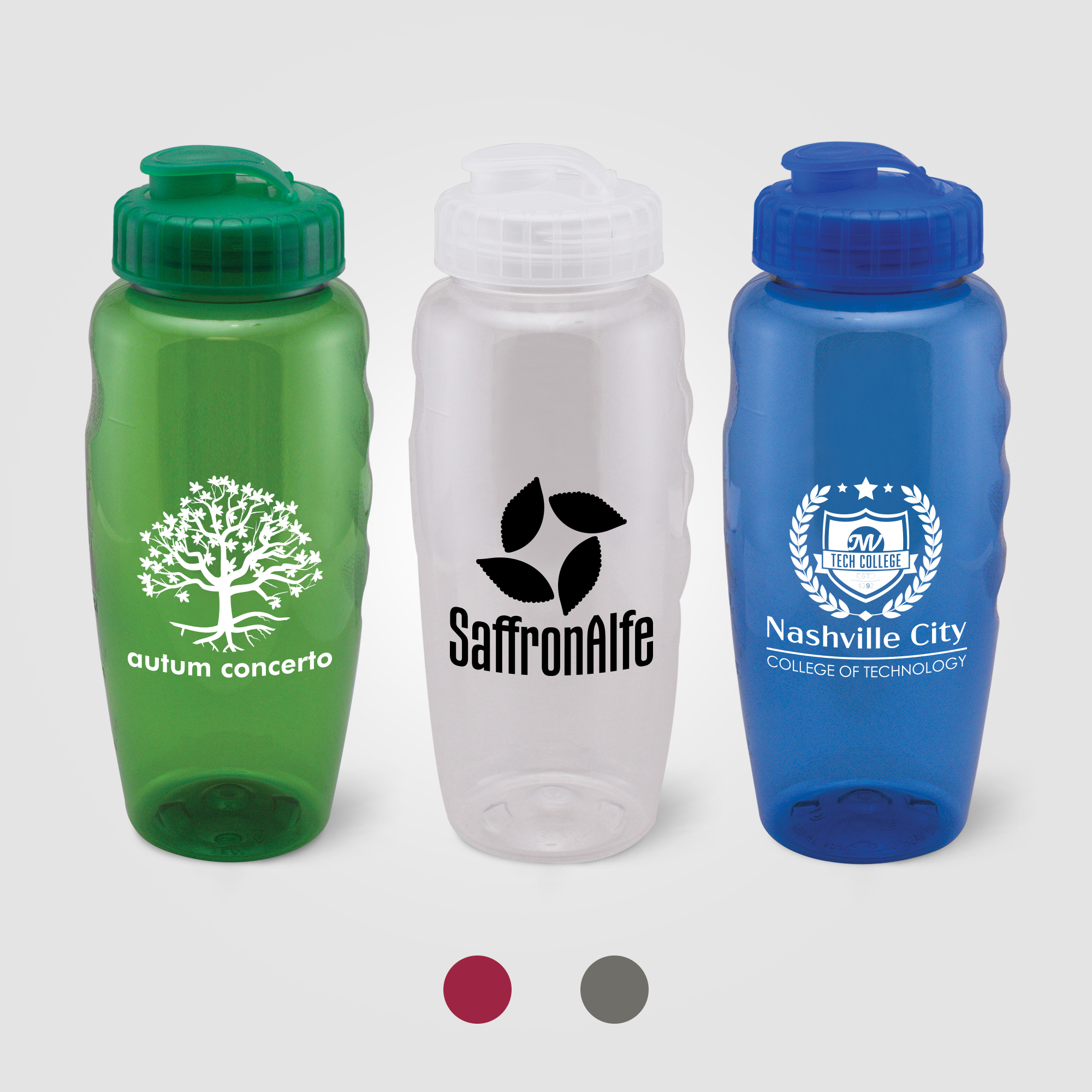 Hydrate - 30 oz. Sports Gripper Water Bottle 9