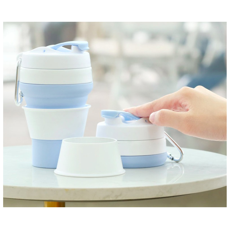 Foldable Custom LogoSilicone cup 5