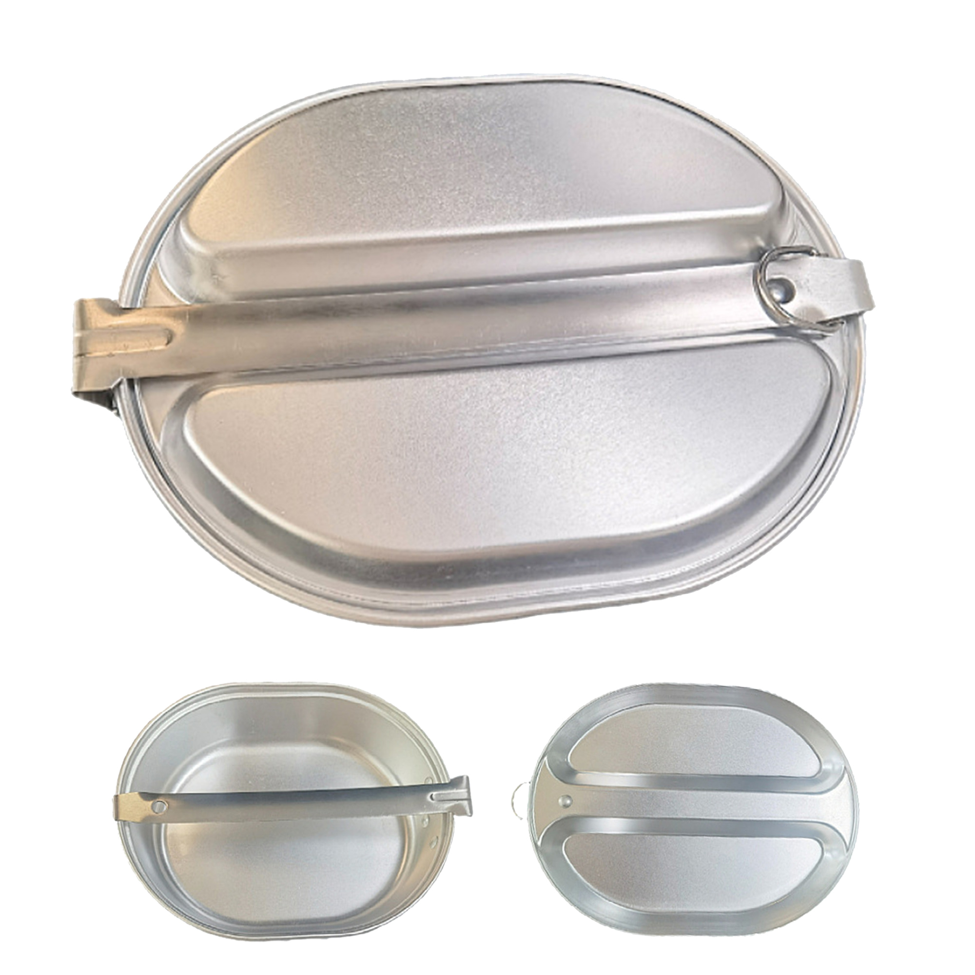 Aluminum Portable Camping Outdoor Cookware Lunch Box 3