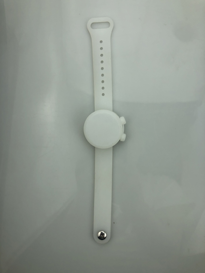 Silicone Hand Sanitizer Dispenser w/Safety Cap 9
