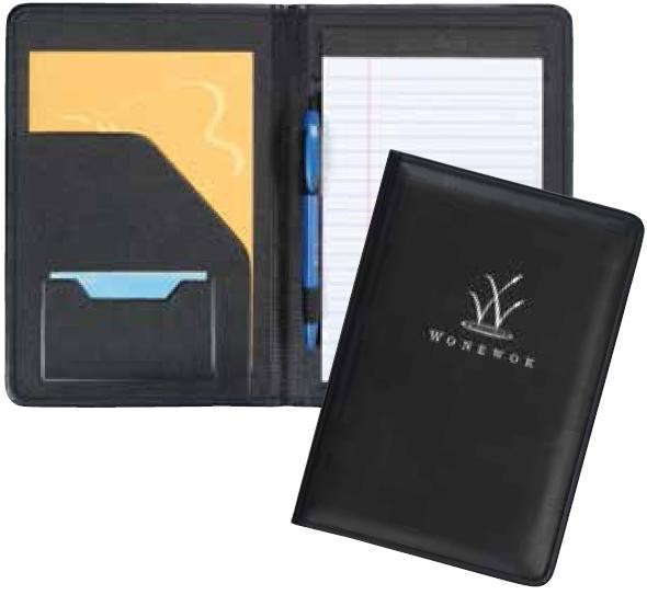 19215 - 9.25 x 6.5 Black Admiral Junior Pad Folder 1