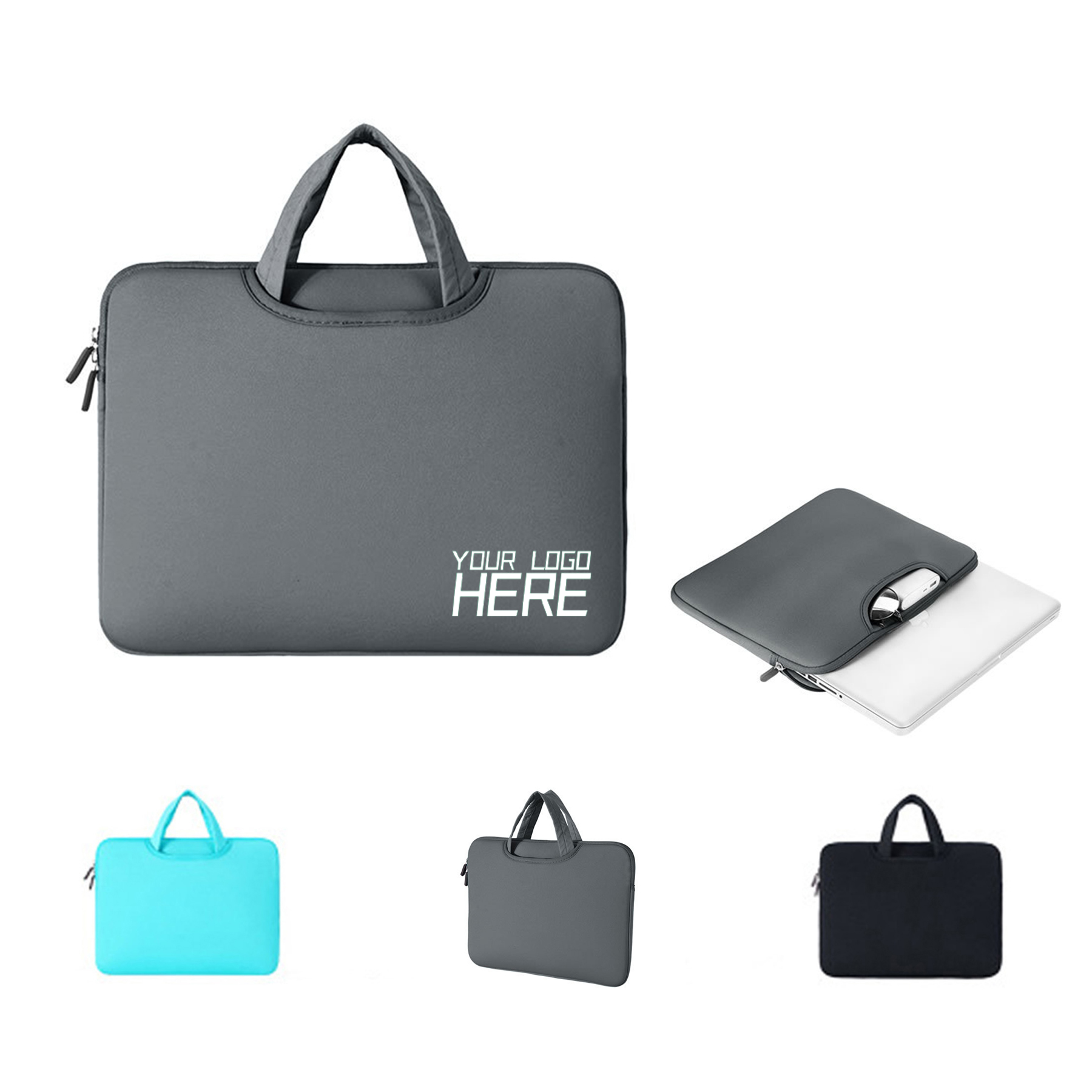Polyester Notebook Bag with Handle 2