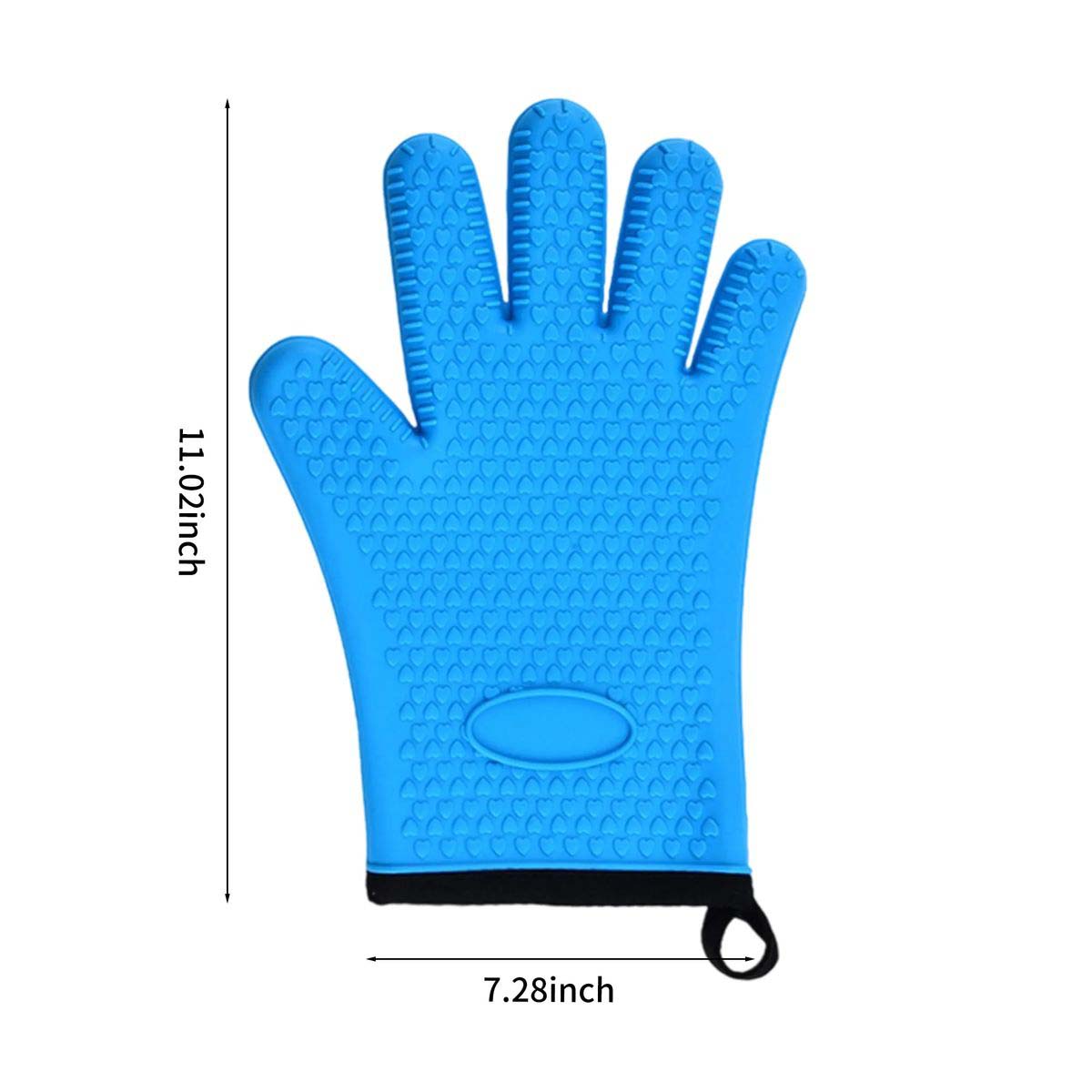 Waterproof Silicone Gloves for Microwave and BBQ 4