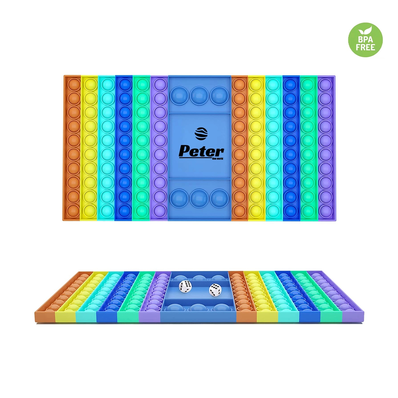 Pop Bubbles Game with Dice 2