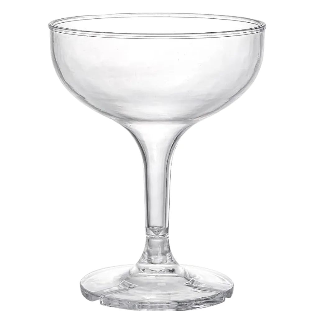 5oz. Acrylic Martini Coupe Glass 1