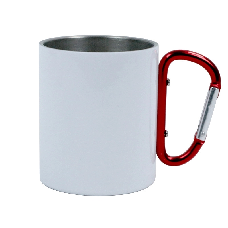 10 oz.Stainless Steel Cup With Carabiner Handle 3