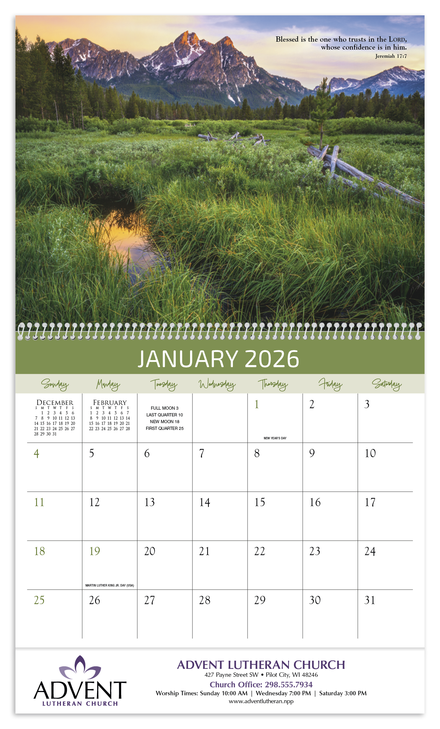 Triumph® Calendars World of Inspiration Calendar 24