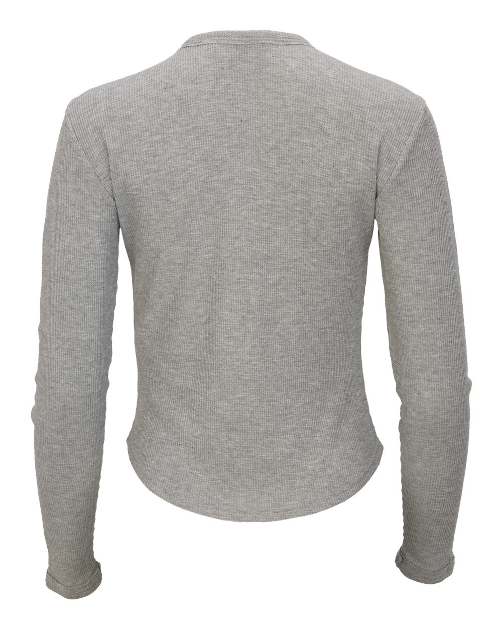 Women's Waffle Knit Baby Long Sleeve T-Shirt - BW3103 3