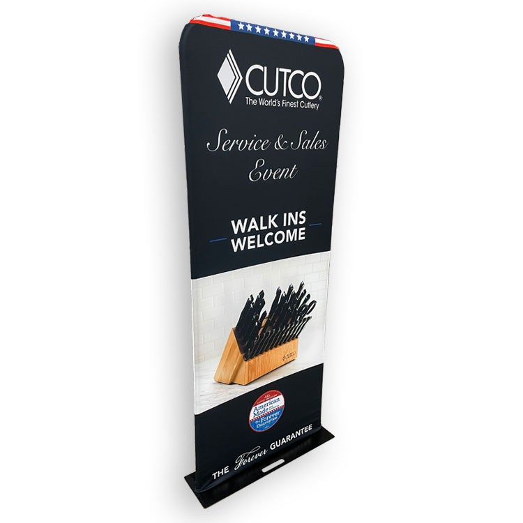 36 in. x 90 in. Tension/Tube Banner Stand (Dye Sub) 2