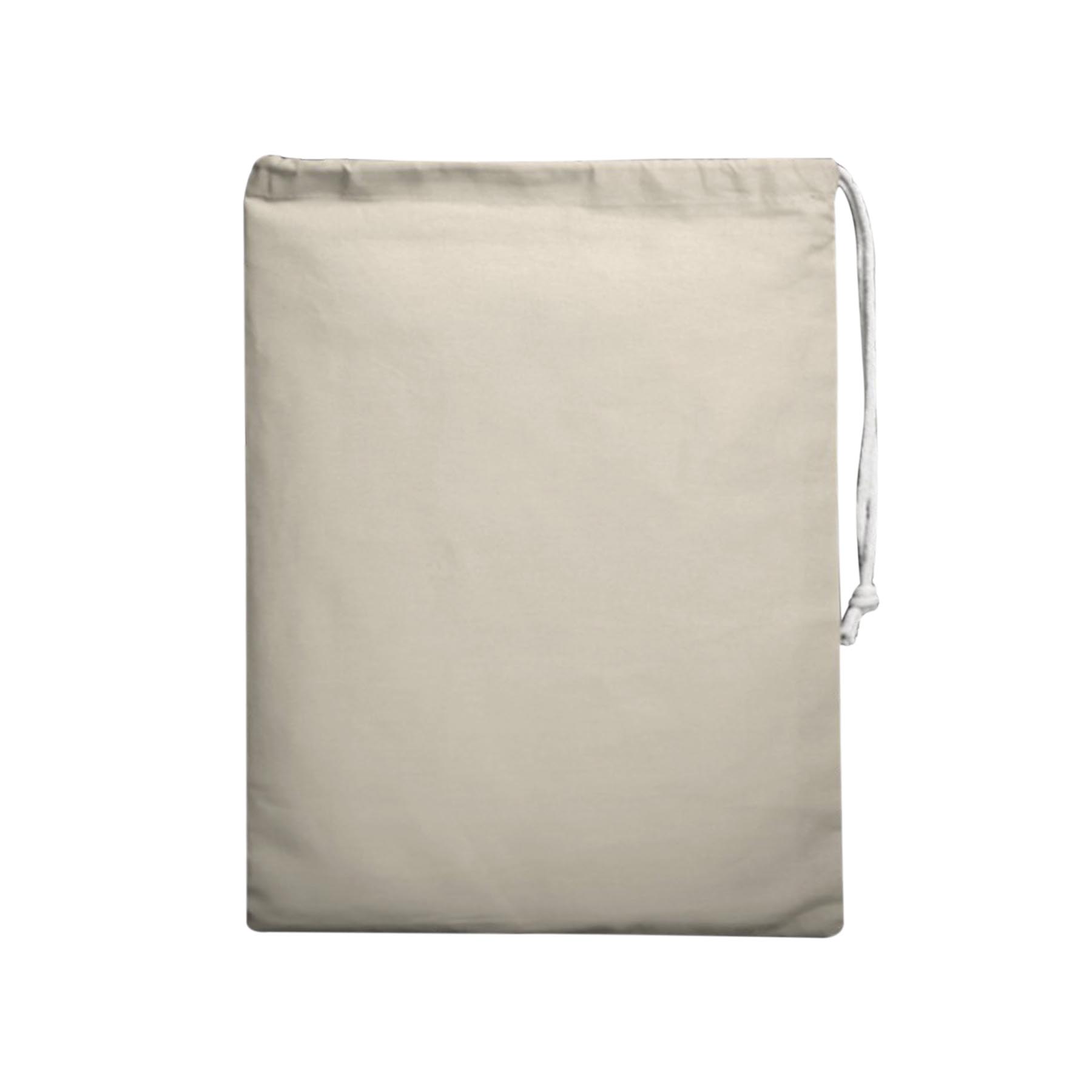 100% Natural Cotton Canvas File Drawstring Tote Bag_R120NBDB 3