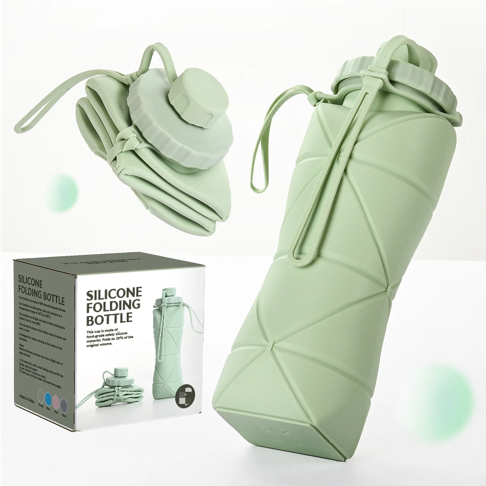 Silicone Folding Portable Sports Mug 2