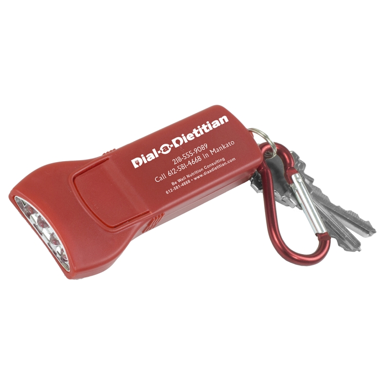 "Beamer" 4 LED Keyholder Keylight with Carabiner Clip 19