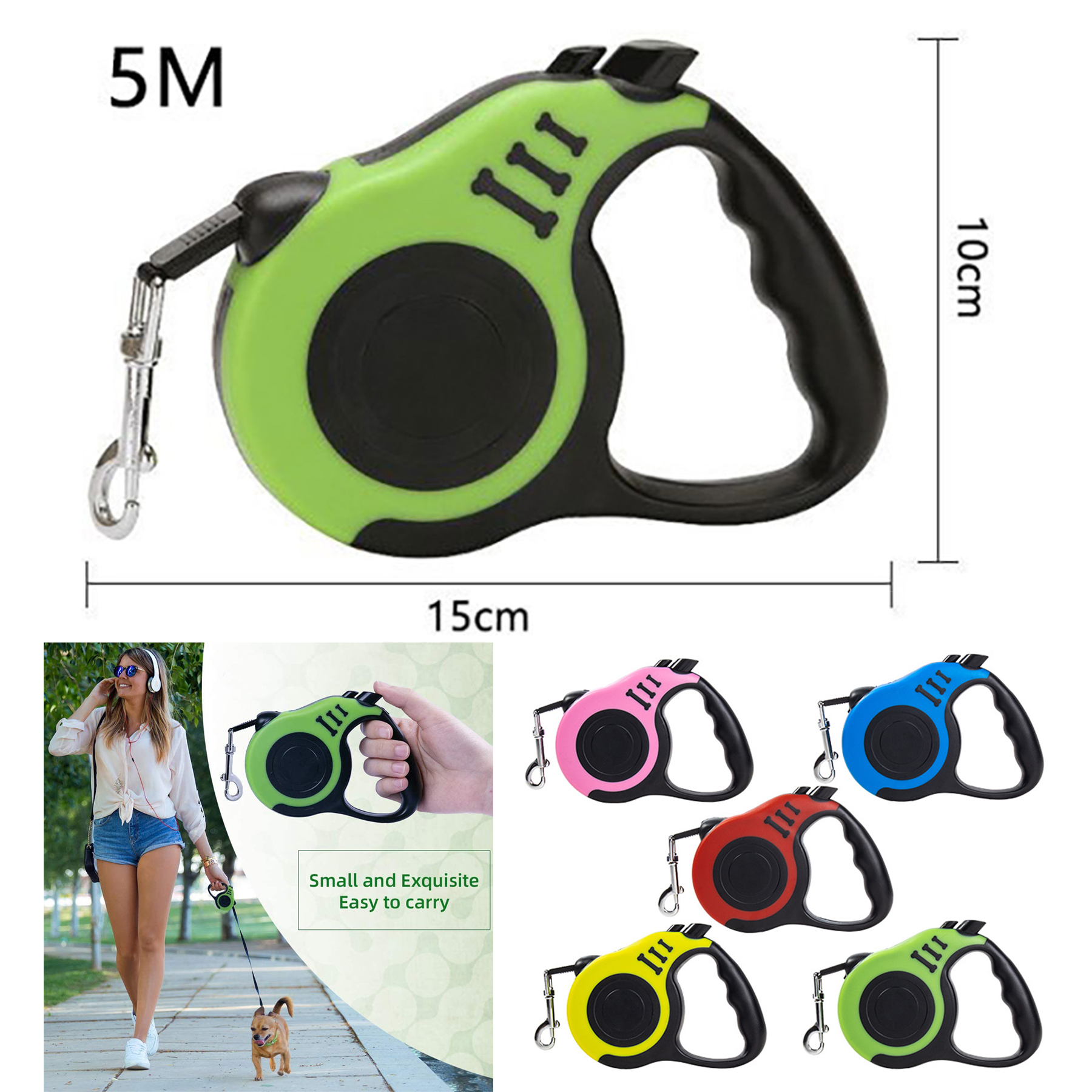 16 Feet Retractable Dog Leash 2