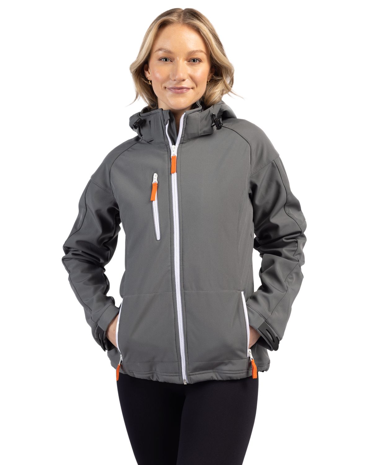 Clique Serac Stretch Softshell Womens Full Zip Jacket 7