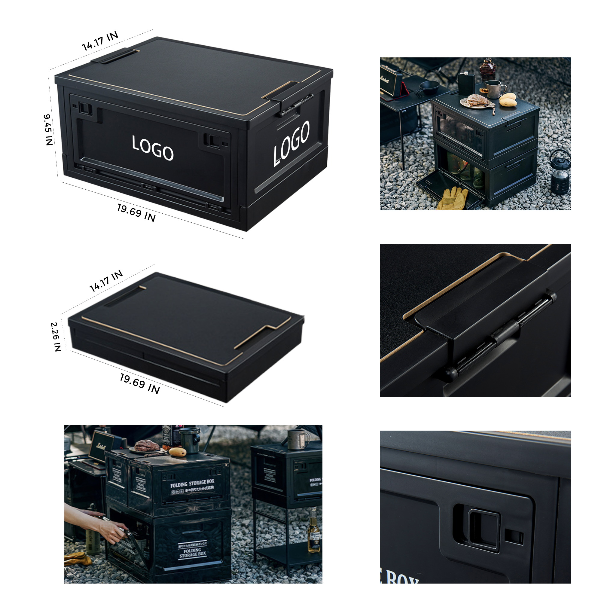 MOQ 10 PCS High Capacity Outdoor Storage Box 2