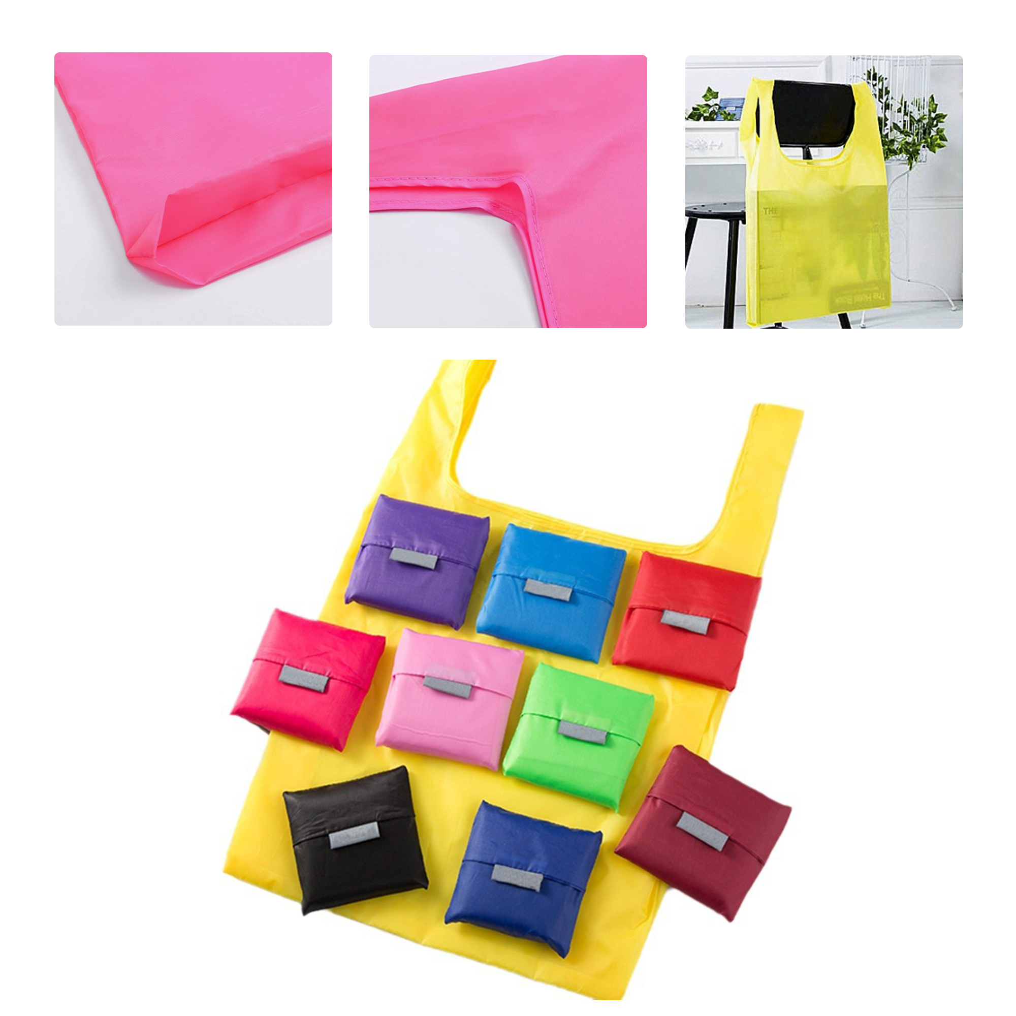 MOQ 50 Eco-friendly Oxford Cloth Shopping Bag Custom Print Foldable, custom tote bag with logo imprint 2