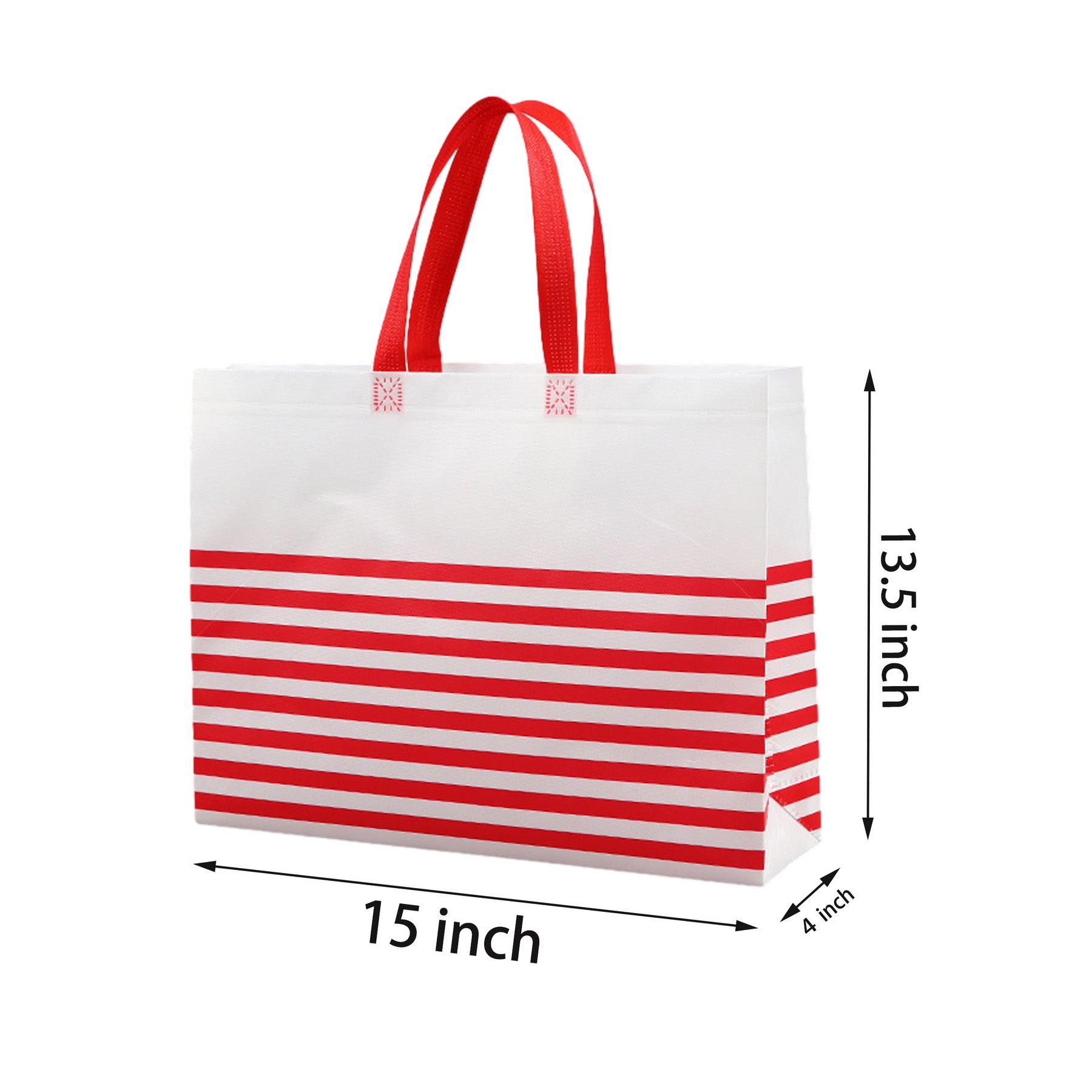 Striped Tote Bag 3
