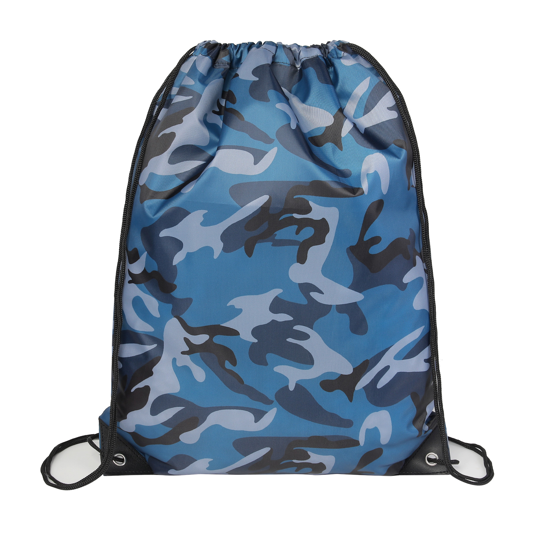 Camo Water-Resistant Drawstring Backpack 5