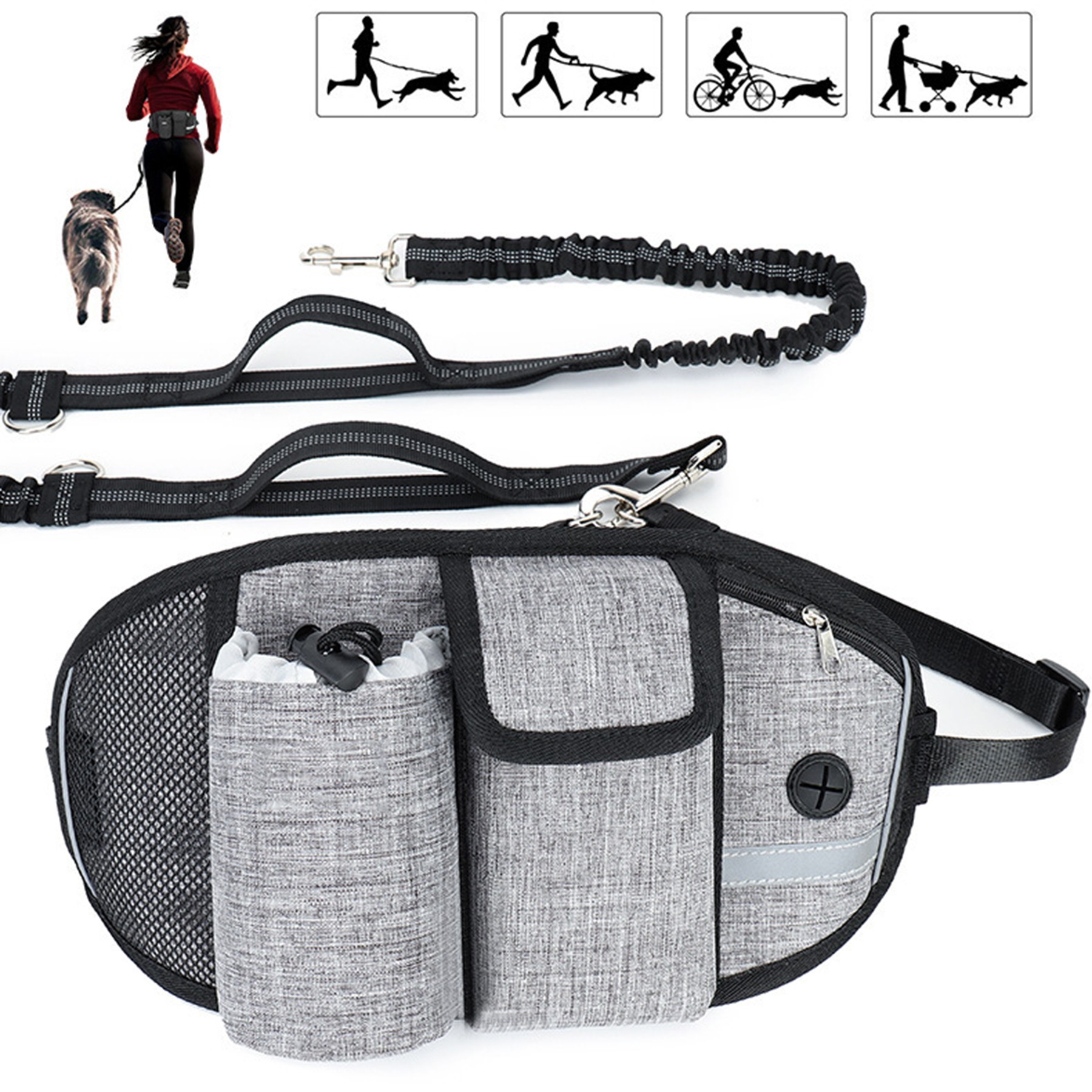 Pet Waist Bag With Drawstring 3