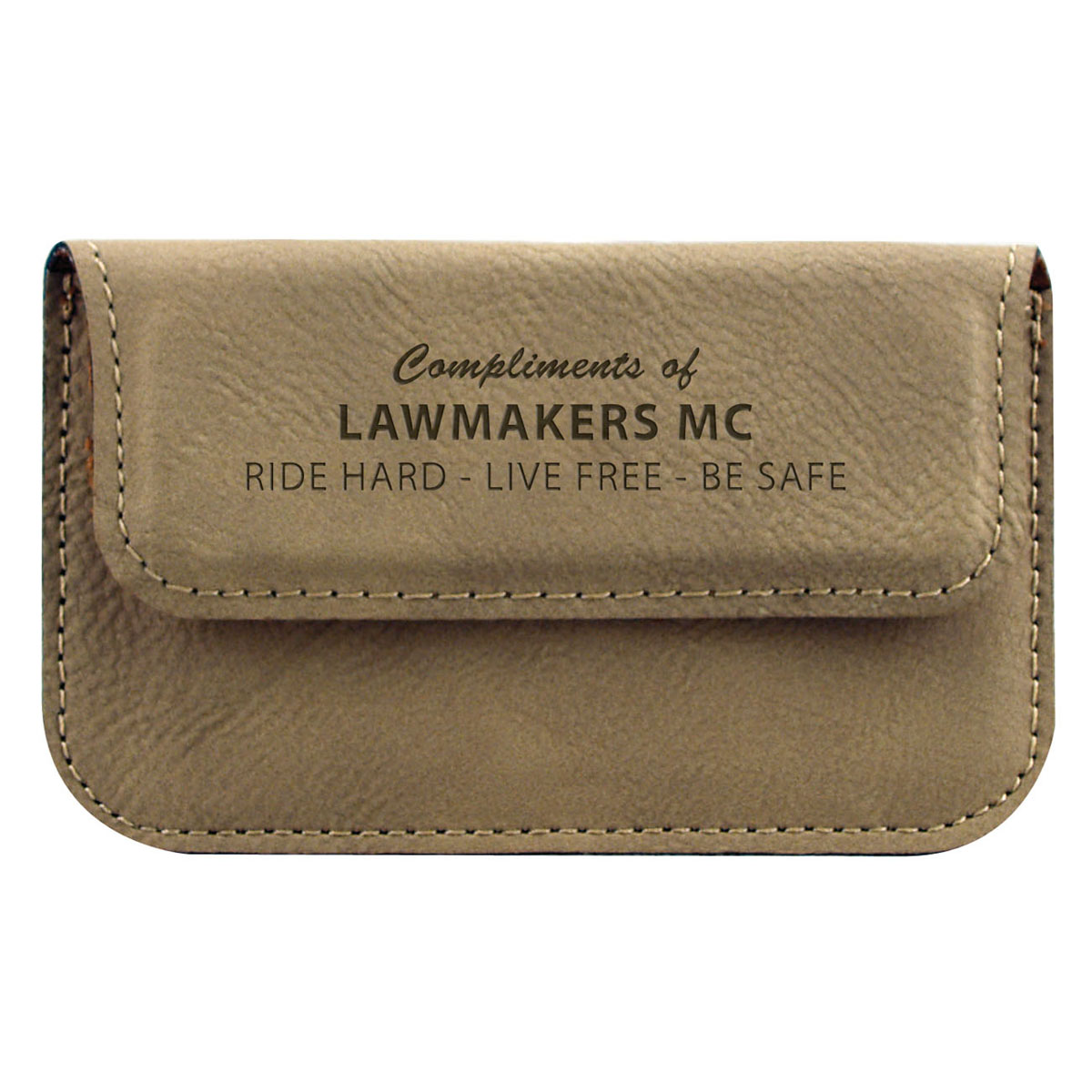 Leatherette Soft Business Card Holder 2