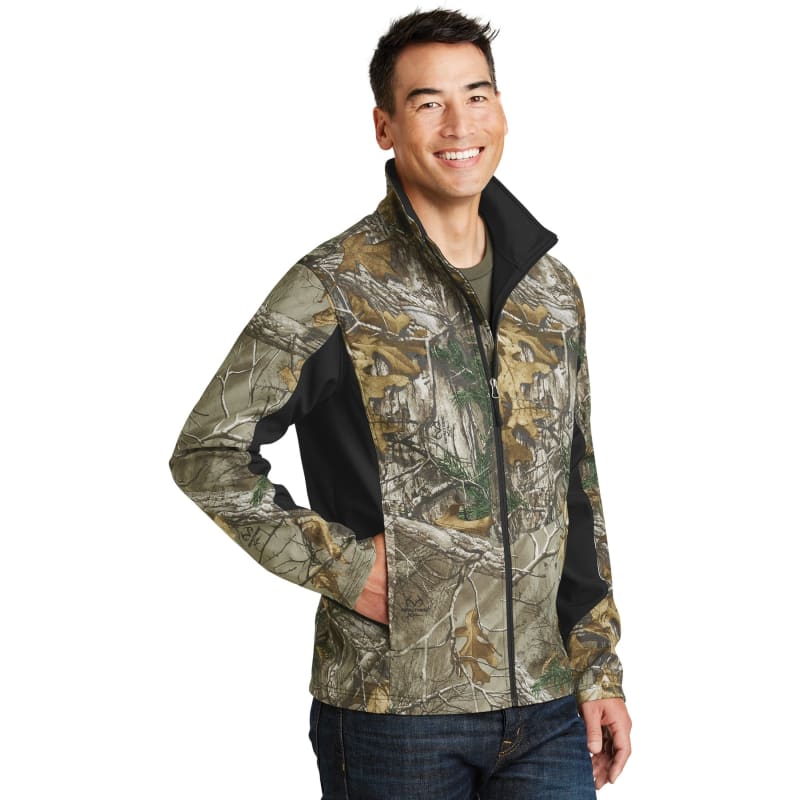 Port Authority Camouflage Colorblock Soft Shell. 2
