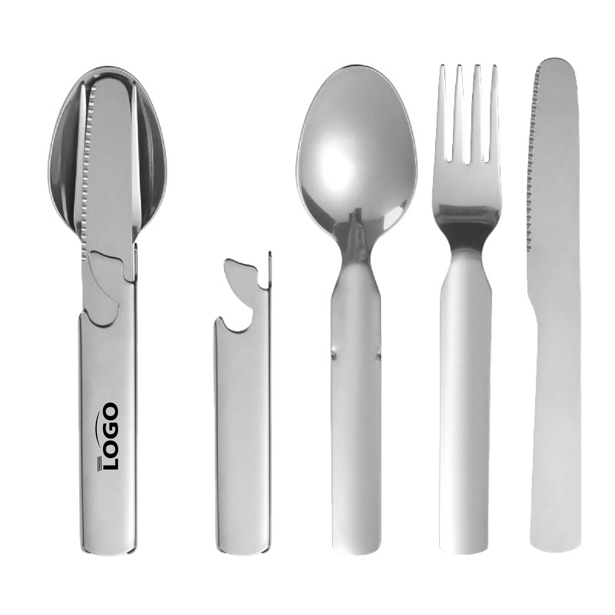 4 In 1 Flatware Cutlery Set