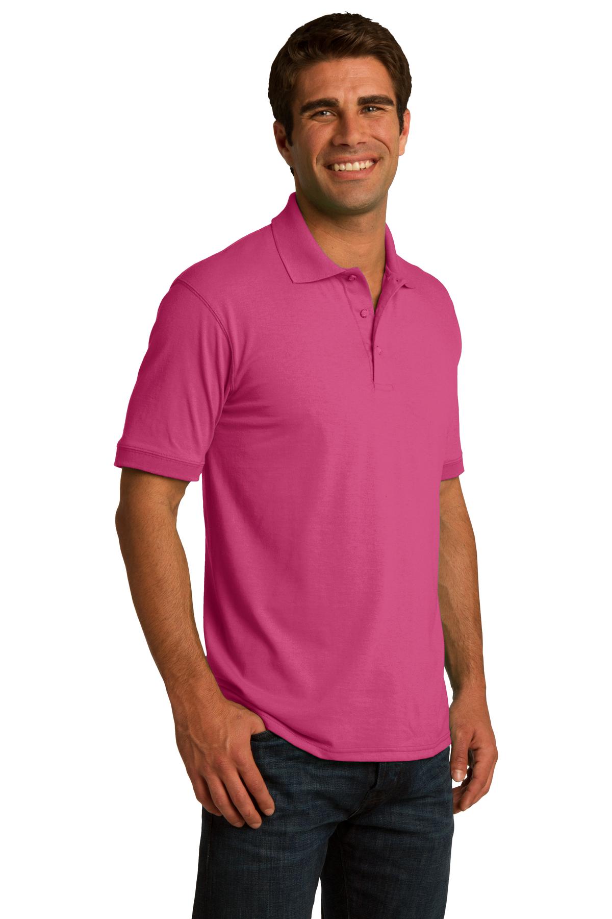 Port & Co Core Blend Jersey Knit Polo. KP55 53