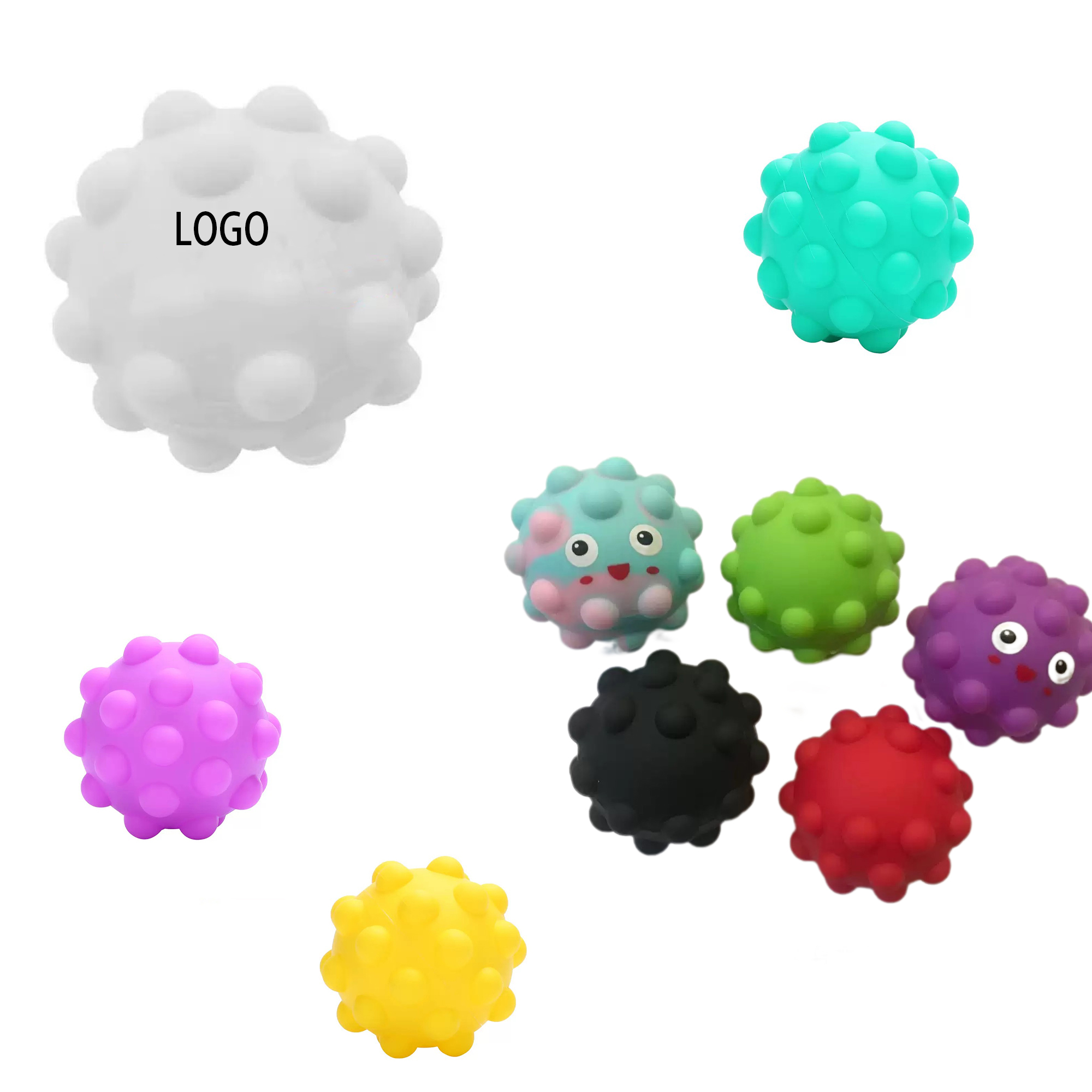 Silicone Pressure Reducing Ball MOQ 10pcs 3