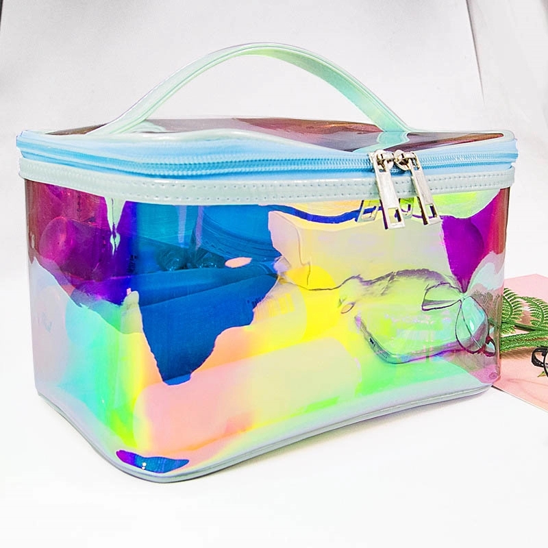 TPU Portable Travel Toiletry Bag & Makeup Cosmetic Organizer 7