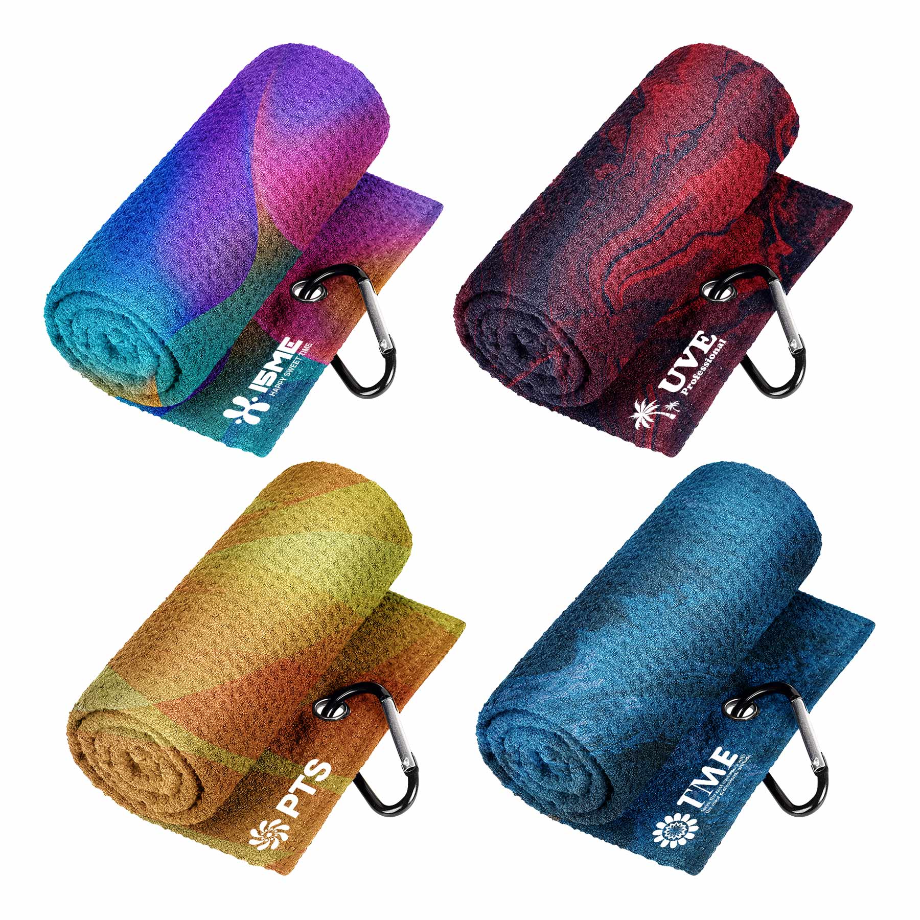 Tri-Fold Microfiber Golf Towel 1