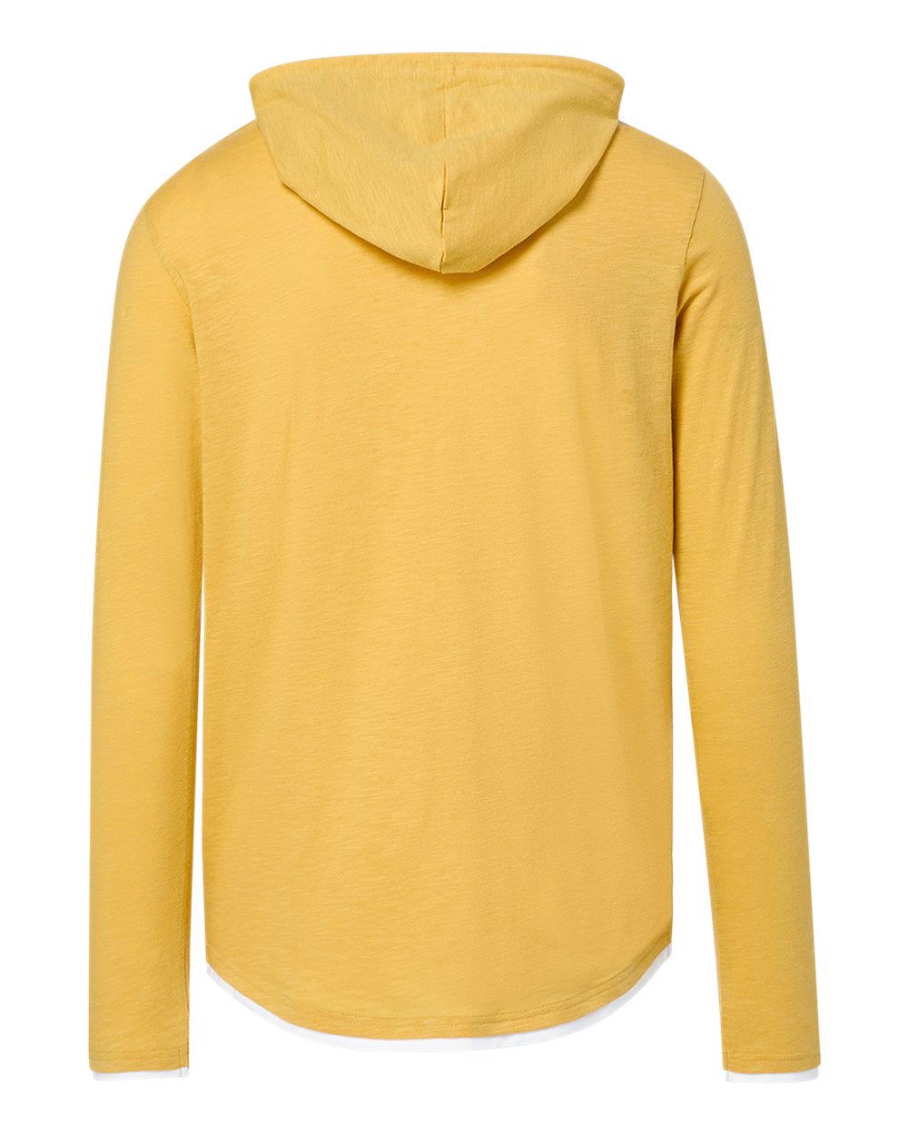 Unisex Miles Slub Hooded Long Sleeve T-Shirt - 24401 3