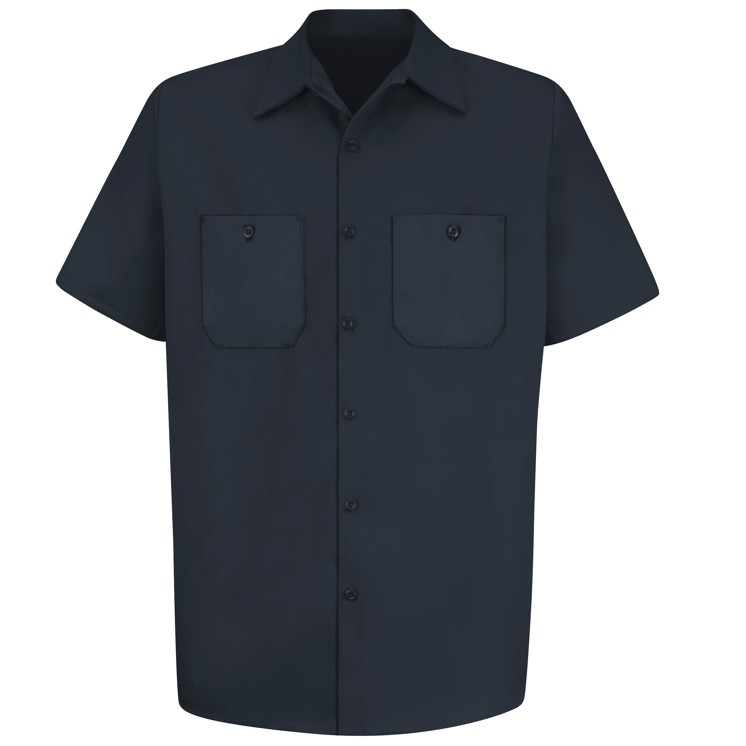 Red Kap® Men's Short Sleeve Wrinkle-Resistant Cotton Work Shirt 3