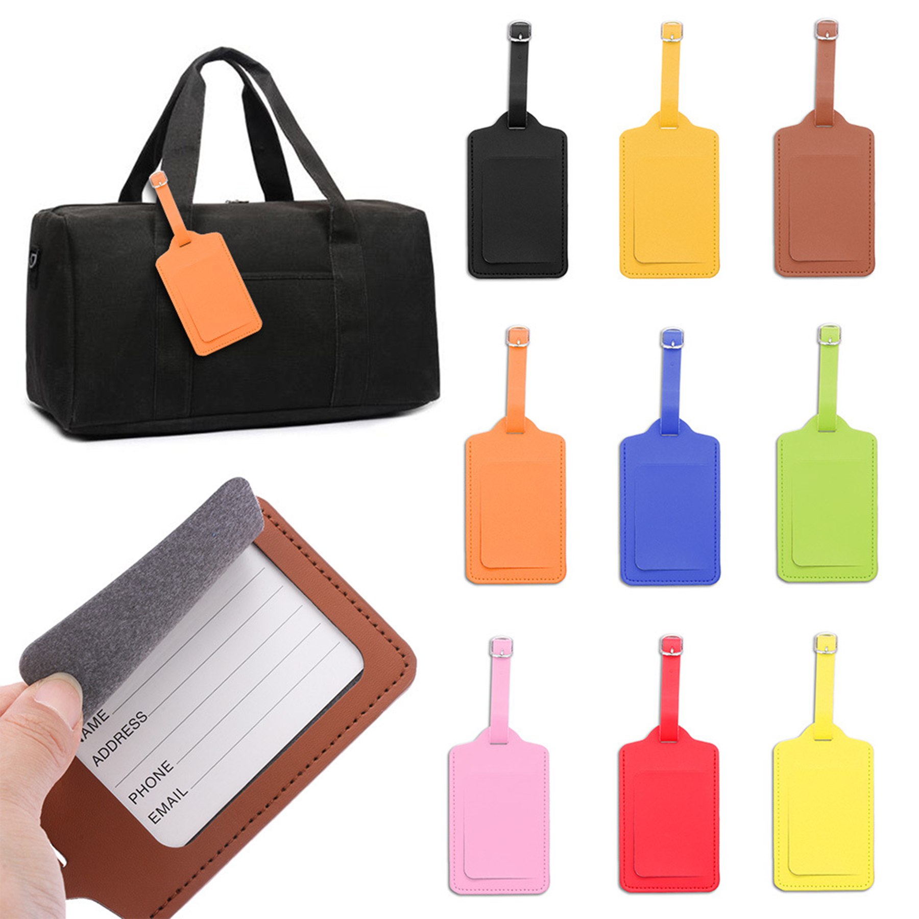 Waterproof Luggage Bag Case Tag 4
