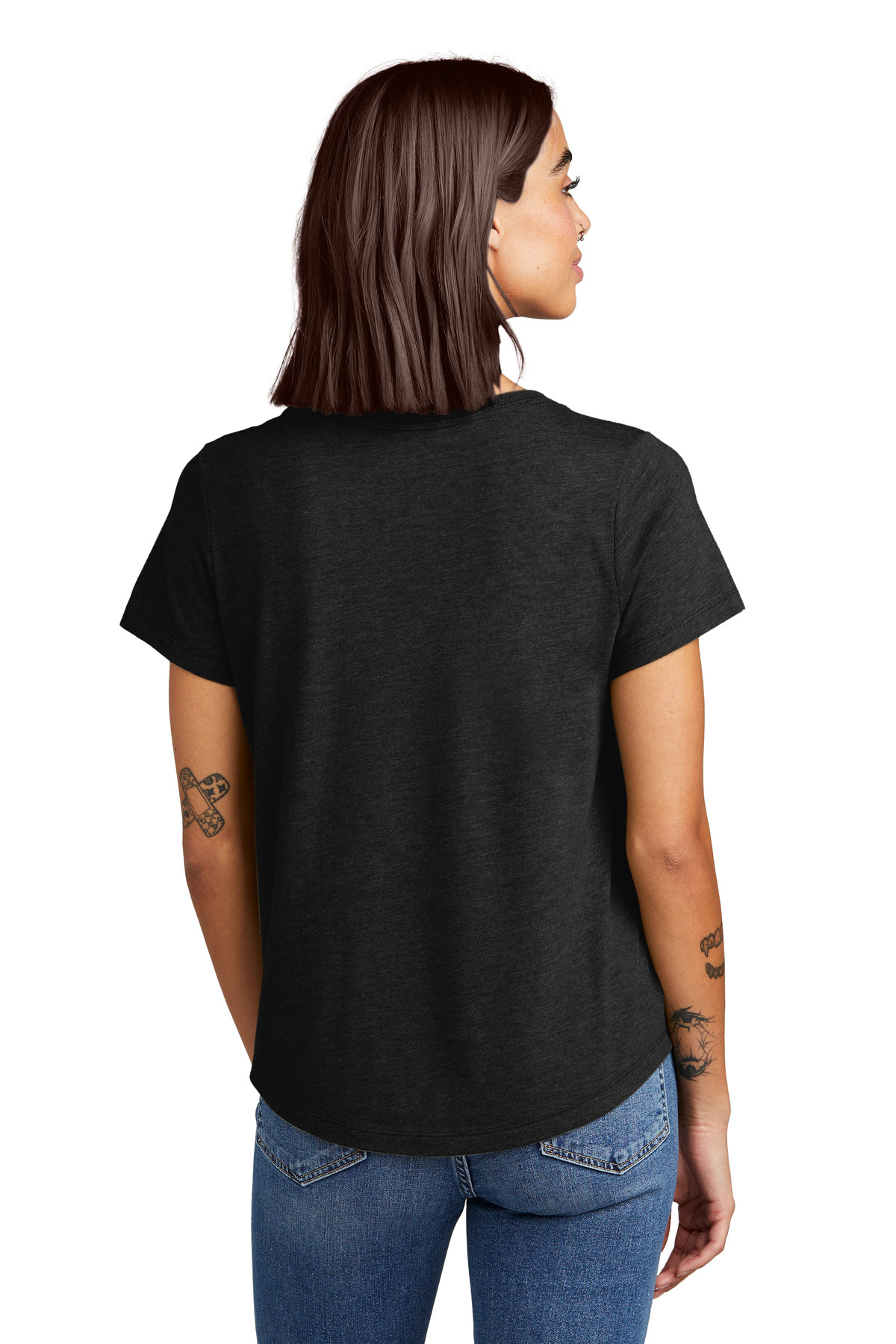 Allmade® Women's Relaxed Tri-Blend Scoop Neck Tee 28