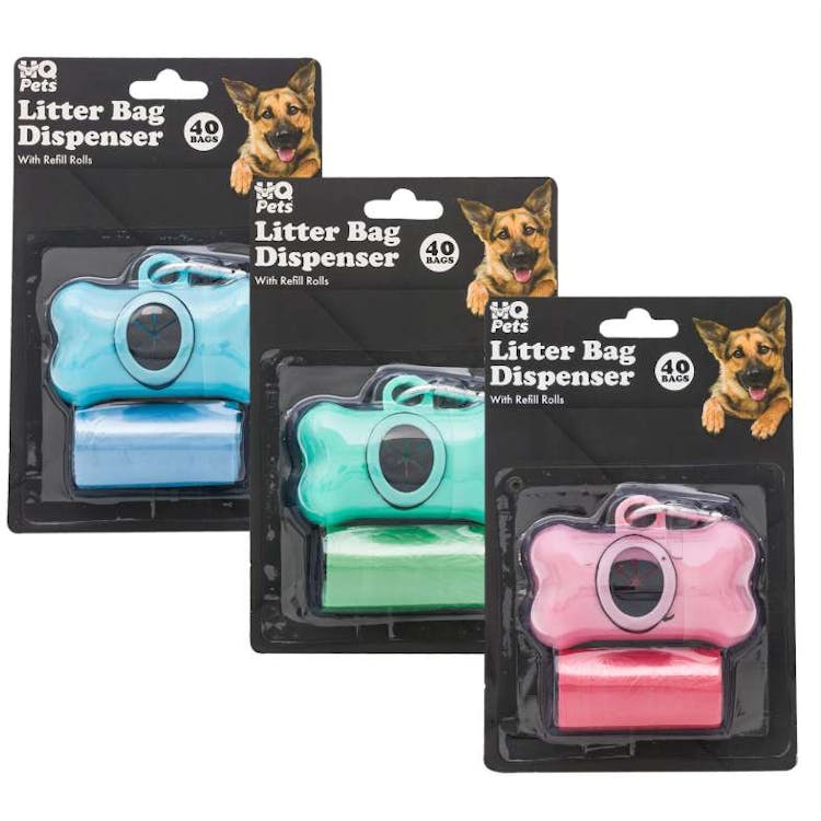 Pet Waste Bag Dispensers with Refills - Assorted 2