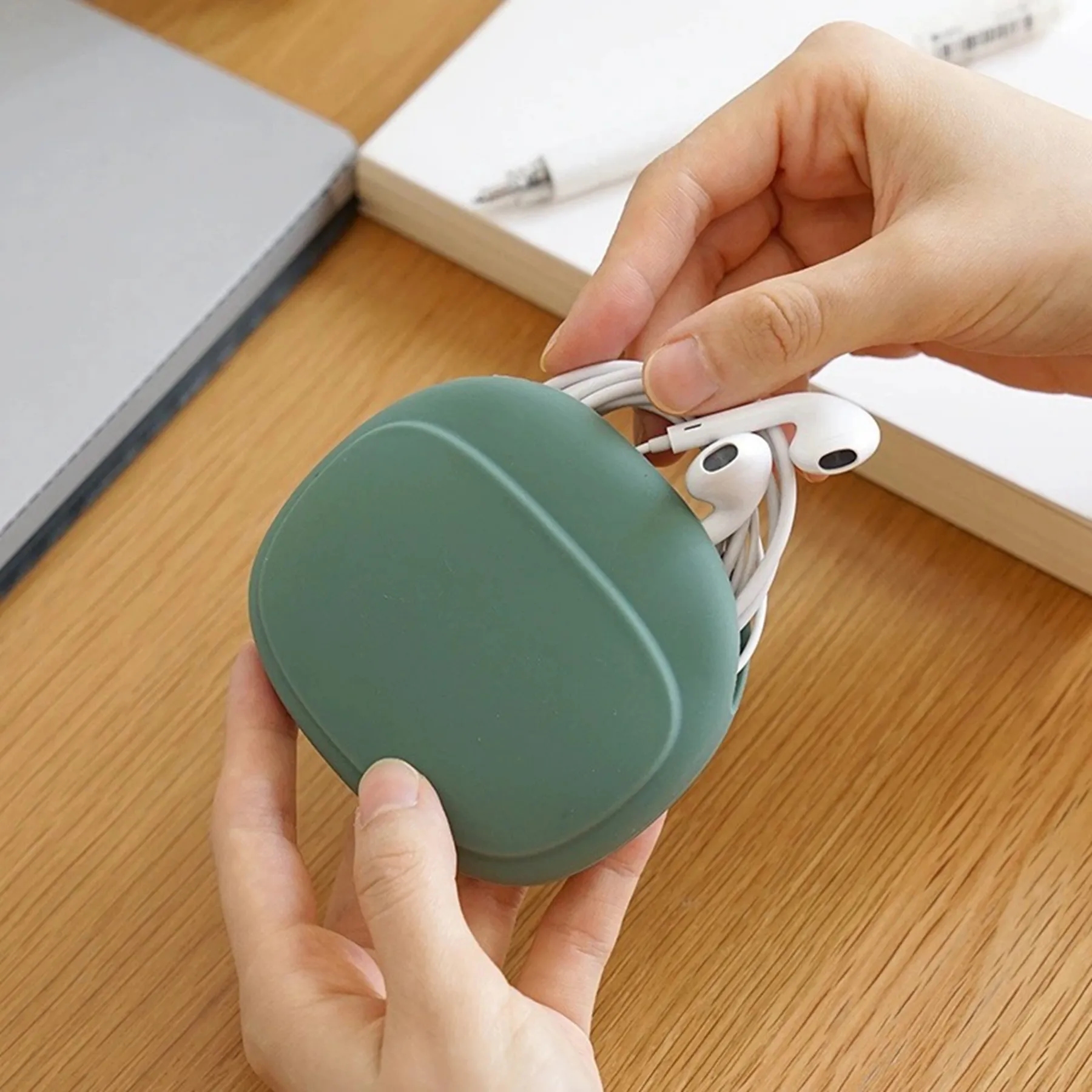 Silicone Headphone Cable Storage Case 6