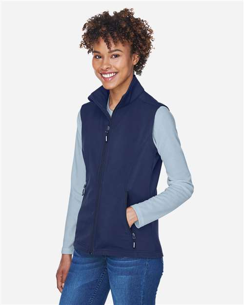 Women's Cruise Two-Layer Fleece Bonded Soft Shell Vest - CE701W 8