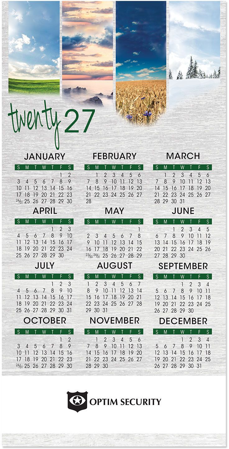 FOUR SEASONS HOLLY CARD TO CALENDAR 9