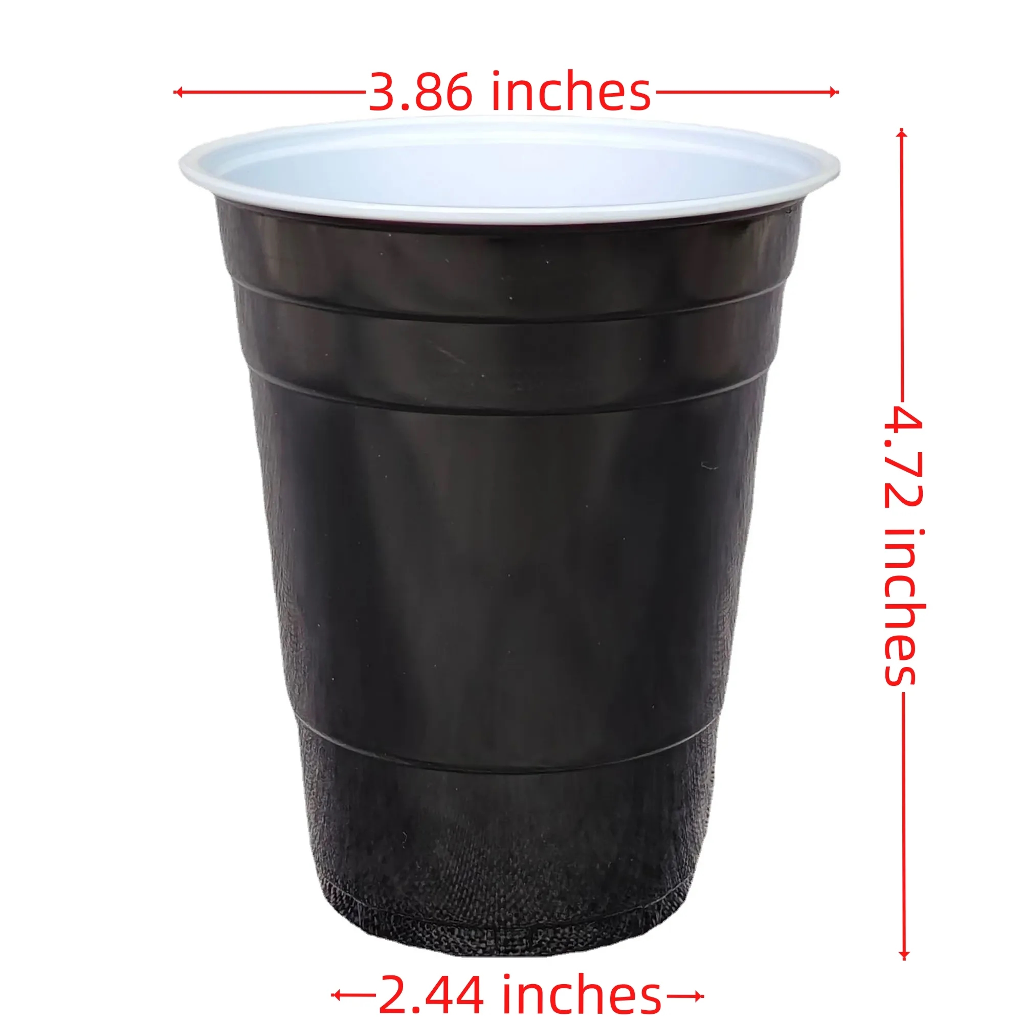 MOQ 50 PCS 16oz PP Plastic Party Cup Custom Full Color 4