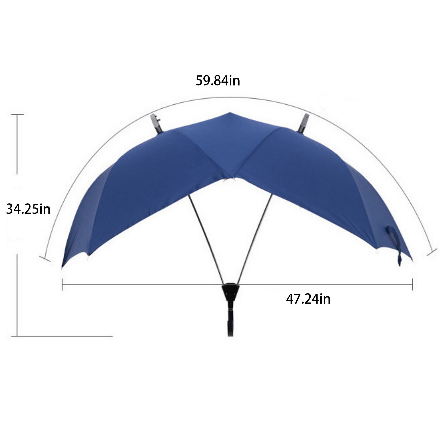 Large Automatic Double Umbrella 2