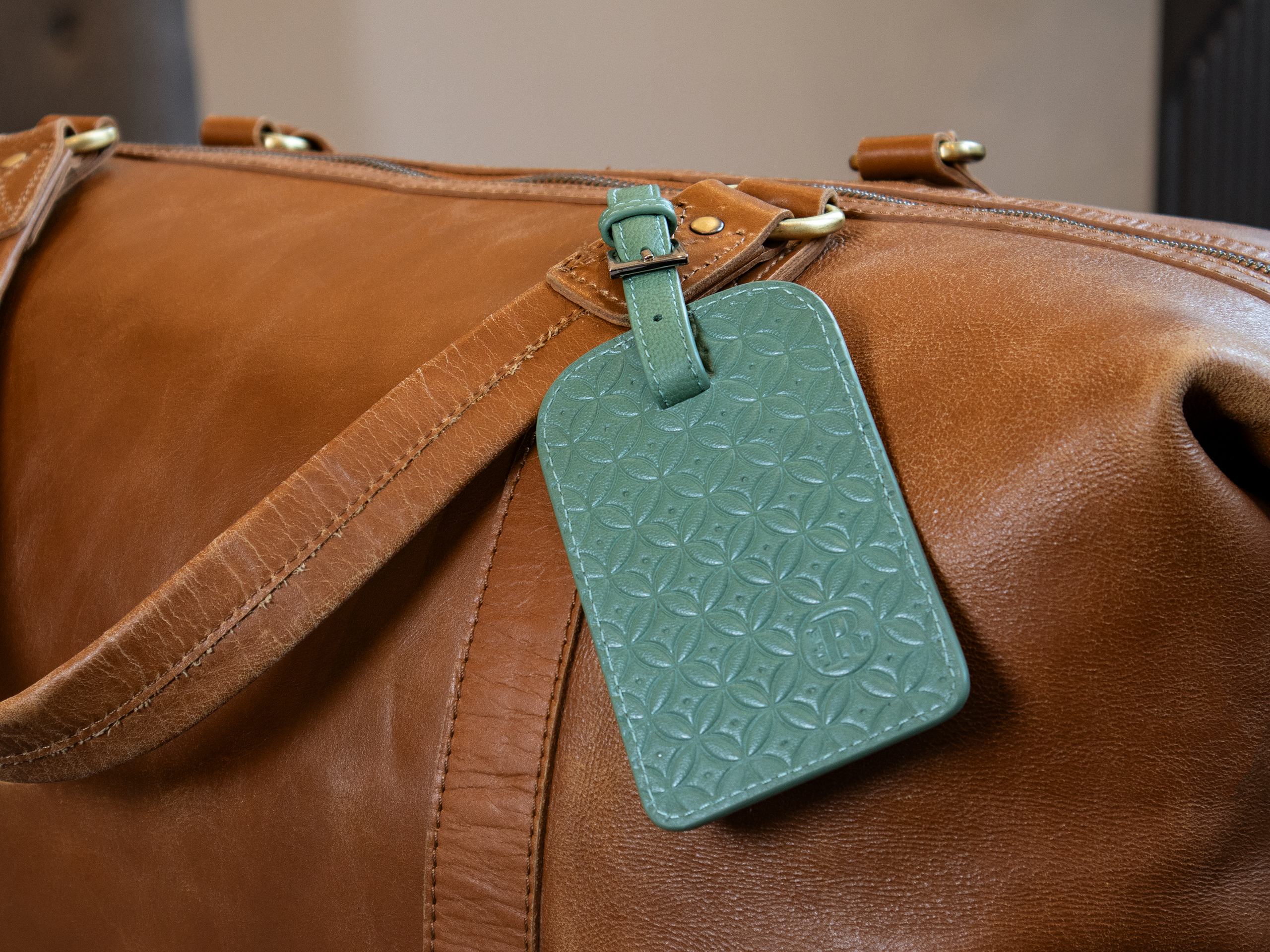 Leather Luggage Tag