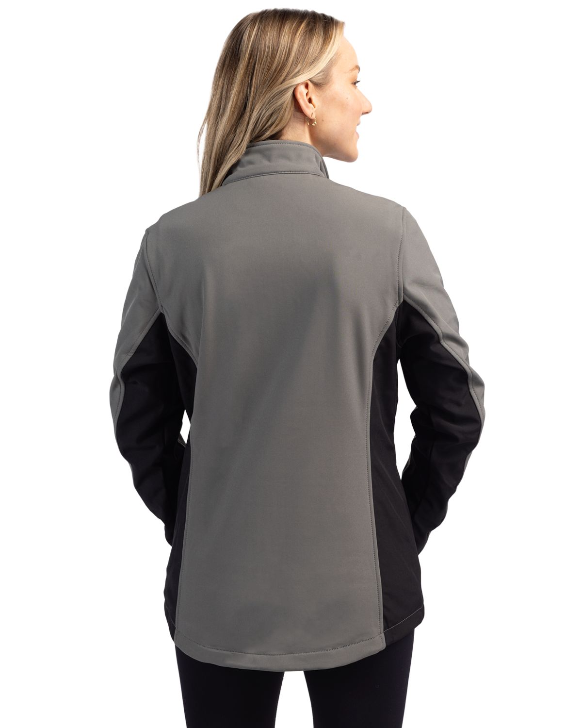 Clique Narvik Recycled Colorblock Stretch Softshell Womens Full Zip Jacket 5
