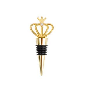 Dazzling Various Diamond Crown Shaped Wine Cork Bottle Stopper 2